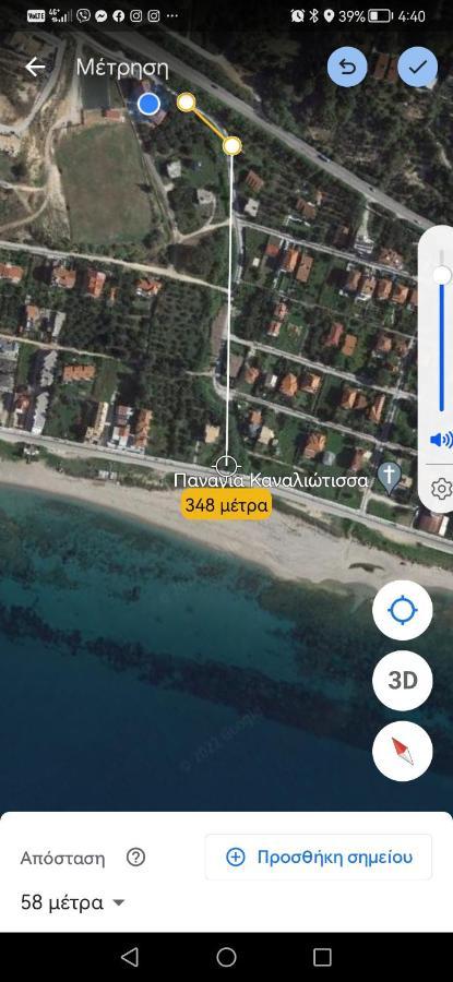 קנאלי Nikitas Apartment מראה חיצוני תמונה